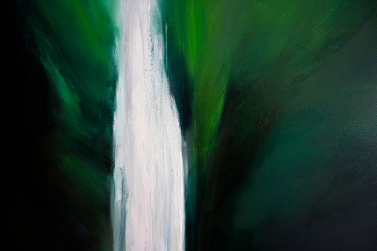 Original Abstract Landscape Painting by Anna Lubchik
