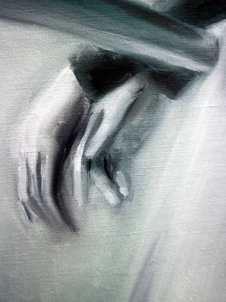Original Figurative People Painting by Anna Lubchik