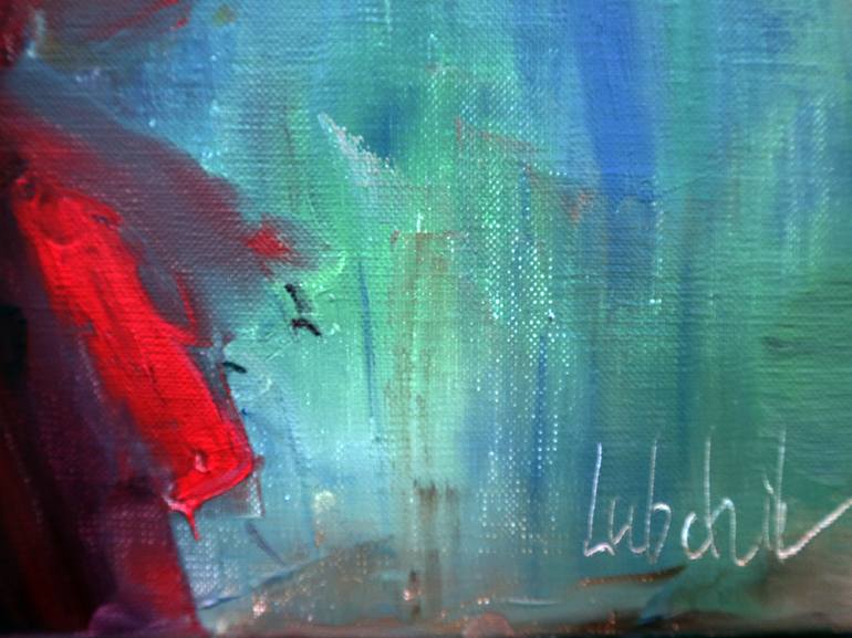 Original Abstract World Culture Painting by Anna Lubchik