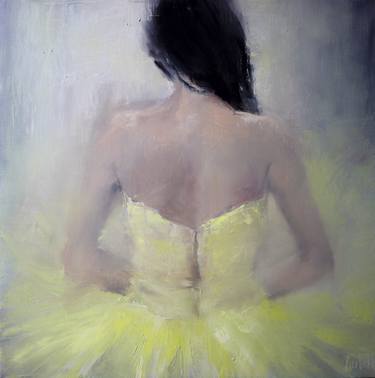 Ballerina oil painting thumb