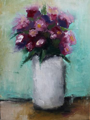 Abstract Flower painting thumb