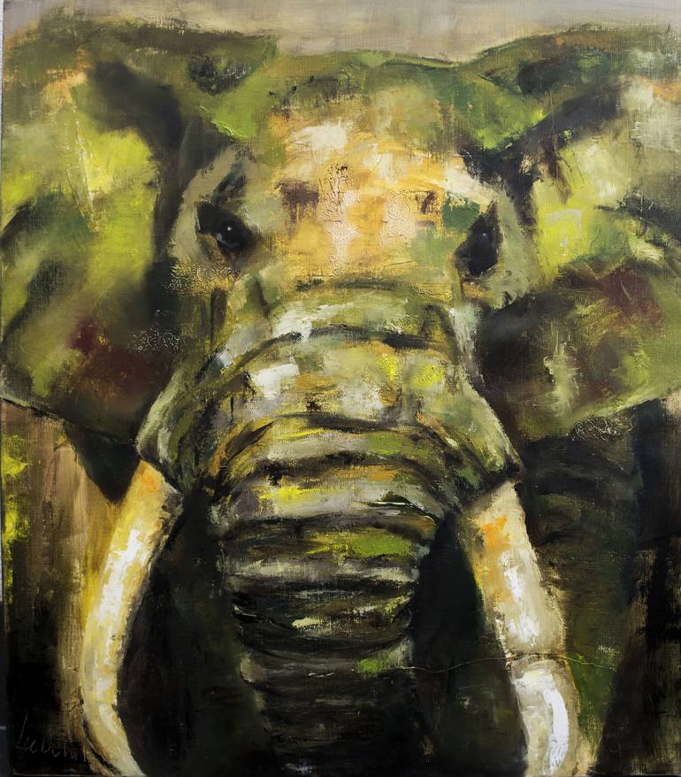 Print of Abstract Animal Paintings by Anna Lubchik