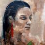 Original Oil painting on stretched linen canvas "Woman"
Size: 70*60 cm (27*23 inches)
Year: 2020
Ready to hang!
High quality canvas and paints.
It is a unique painted work.
Painting is signed on the front and signed and dated on the back.
Certificate of authenticity is included.