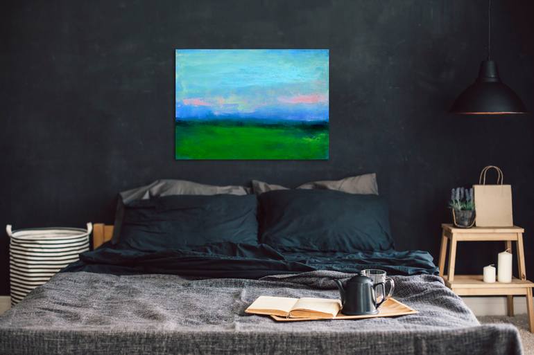 Original Expressionism Abstract Painting by Anna Lubchik