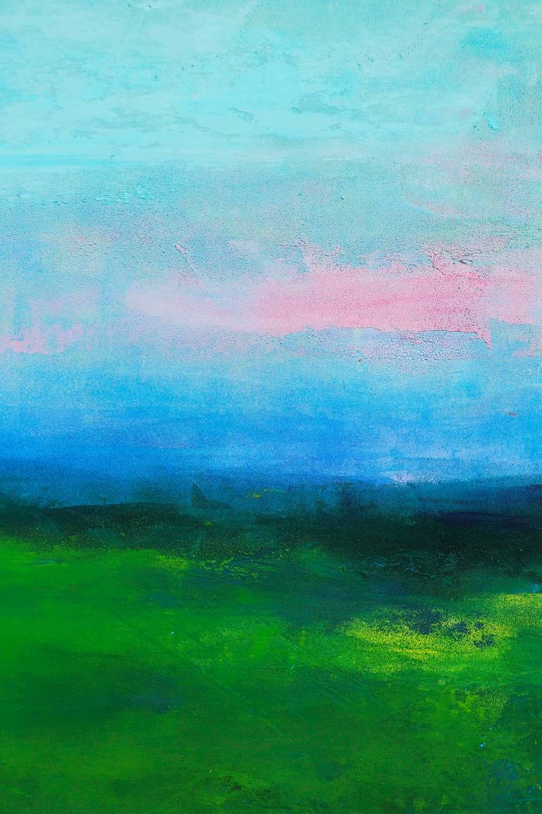 Original Expressionism Abstract Painting by Anna Lubchik