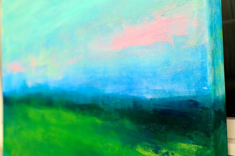 Original Expressionism Abstract Painting by Anna Lubchik