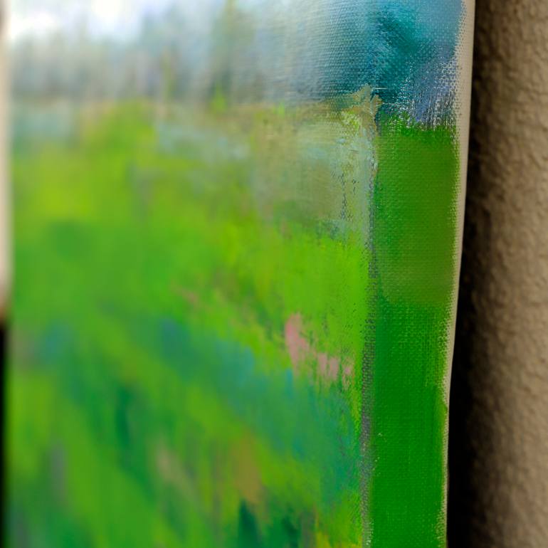 Original Impressionism Landscape Painting by Anna Lubchik