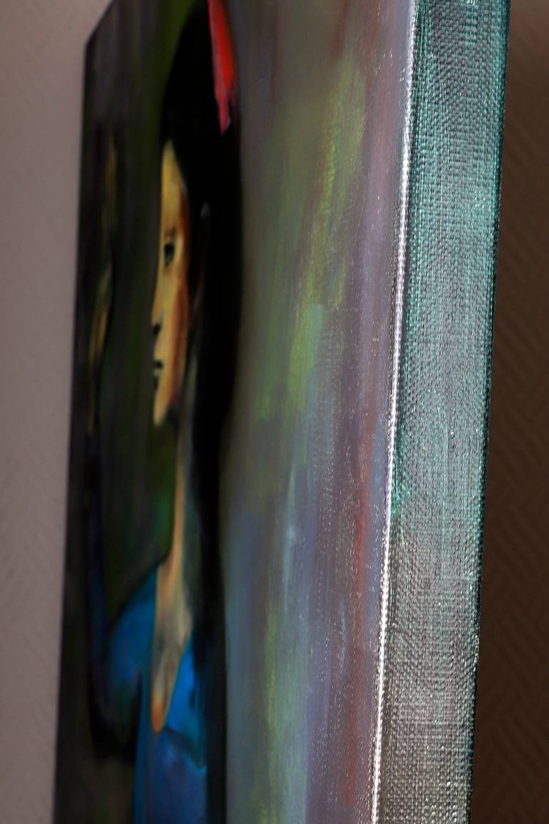 Original Figurative Women Painting by Anna Lubchik
