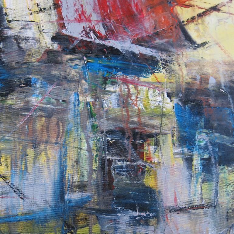 Original Abstract Expressionism Other Painting by Van Tri