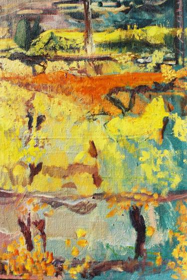 Original Impressionism Landscape Paintings by Debbie Kampel