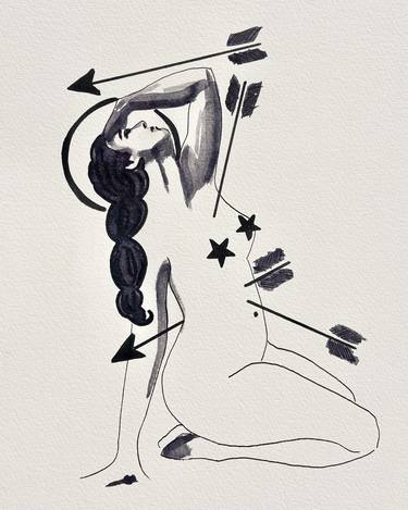Original Illustration Body Drawings by Andrea Stolarczyk