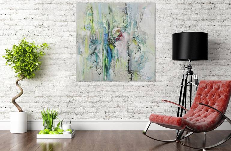 Original Abstract Painting by Andris Melngalvis