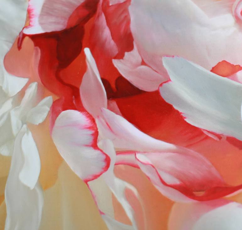 Original Floral Painting by Andris Melngalvis