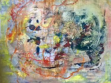Original Abstract World Culture Paintings by Eva Wolfram-Ertl