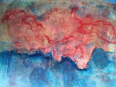 Original Abstract Beach Paintings by Eva Wolfram-Ertl