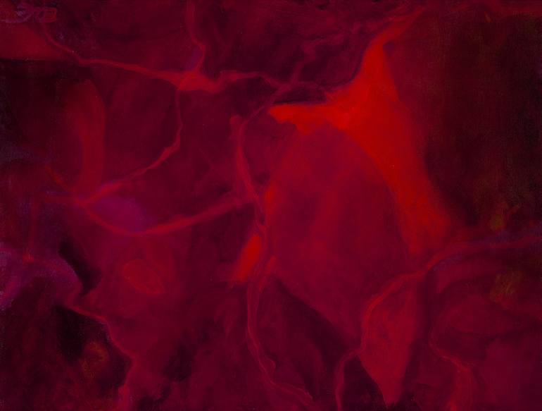 Original Figurative Abstract Paintings by Eva Wolfram-Ertl