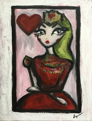 Print of Love Paintings by Marta Luiza Burdzy