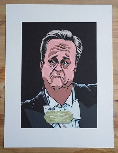 David Cameron EU Referendum Commemoration Portrait Series thumb