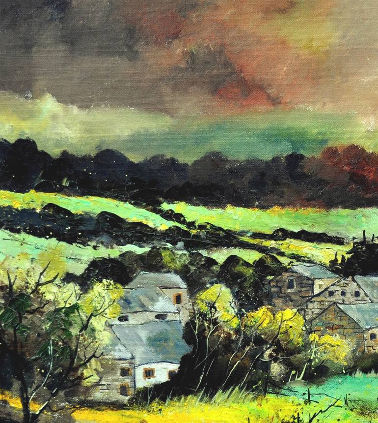 Original Impressionism Landscape Painting by Pol Ledent