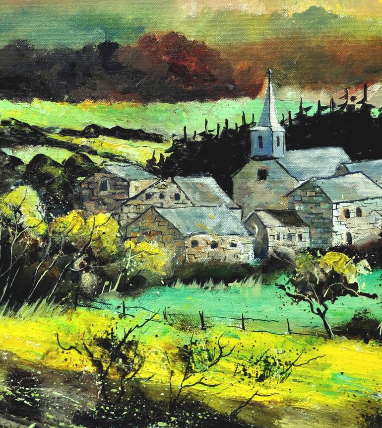 Original Impressionism Landscape Painting by Pol Ledent