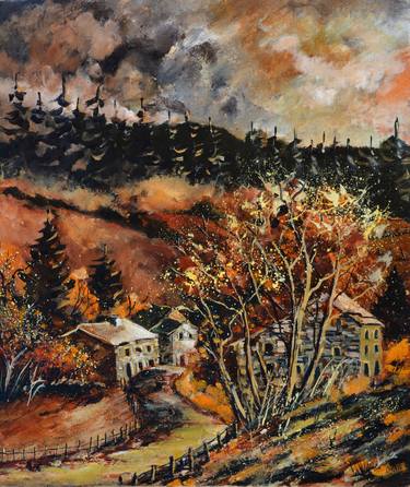 Original Impressionism Landscape Paintings by Pol Ledent