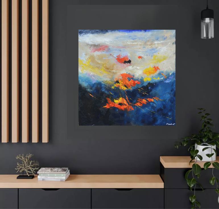 Original Other Abstract Painting by Pol Ledent
