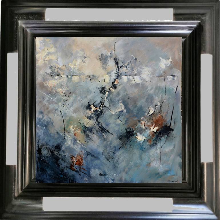 Original Abstract Painting by Pol Ledent