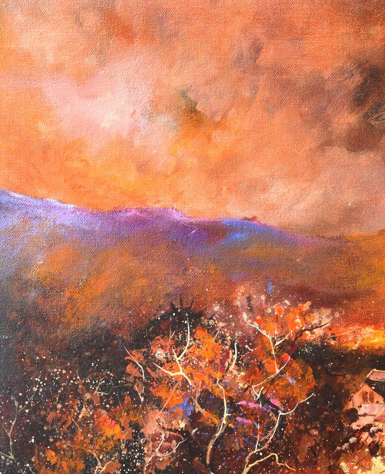 Original Impressionism Landscape Painting by Pol Ledent
