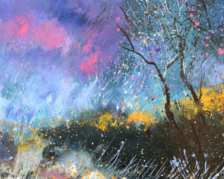 Original Impressionism Landscape Painting by Pol Ledent