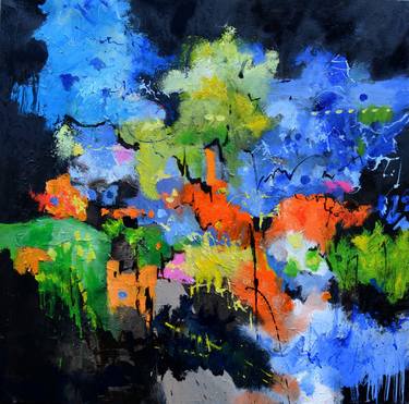 Original Abstract Paintings by Pol Ledent