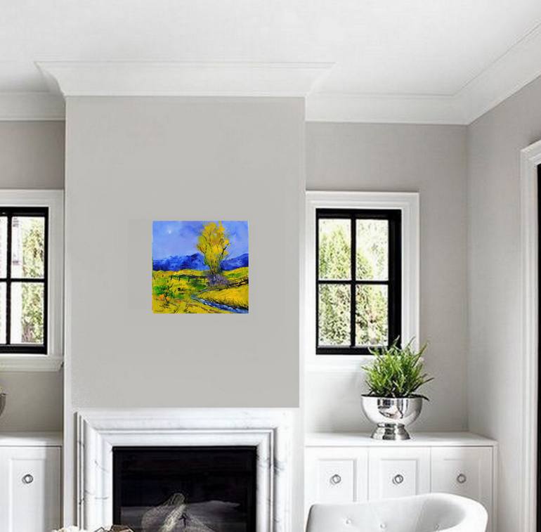 Original Impressionism Landscape Painting by Pol Ledent