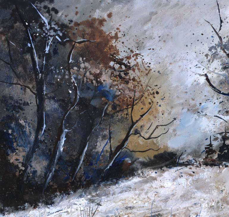 Original Impressionism Landscape Painting by Pol Ledent