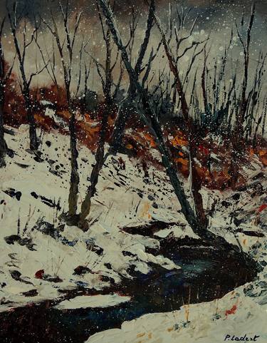 Print of Impressionism Landscape Paintings by Pol Ledent