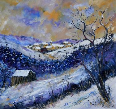 Original Impressionism Landscape Paintings by Pol Ledent