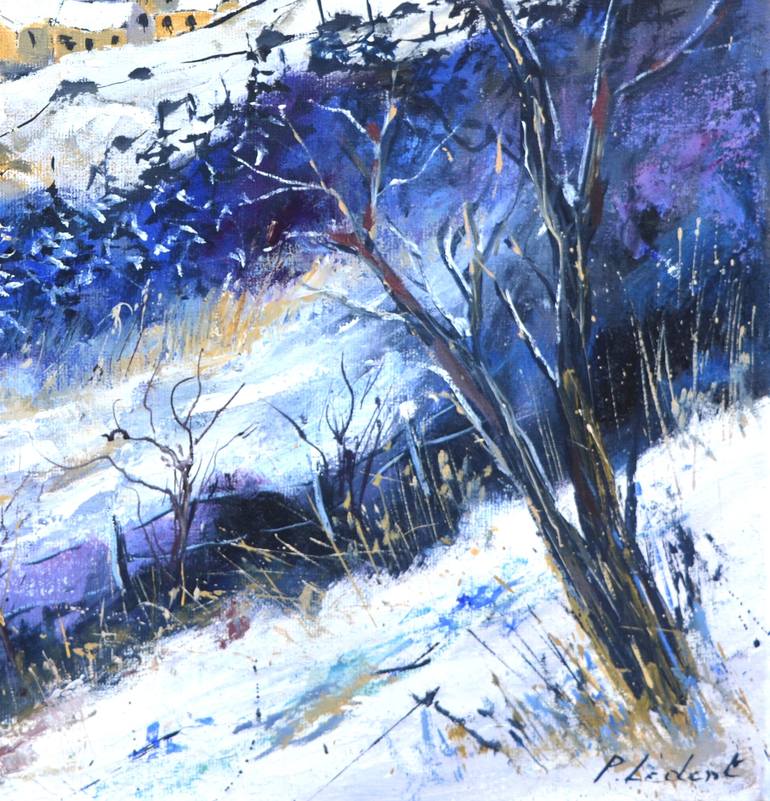 Original Impressionism Landscape Painting by Pol Ledent