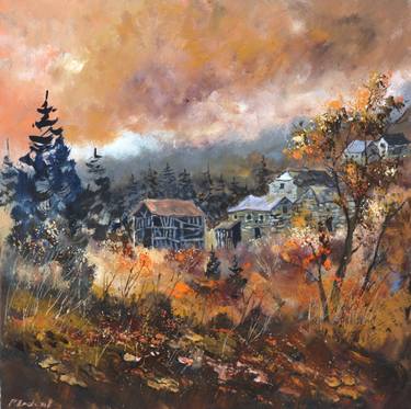Original Impressionism Landscape Paintings by Pol Ledent