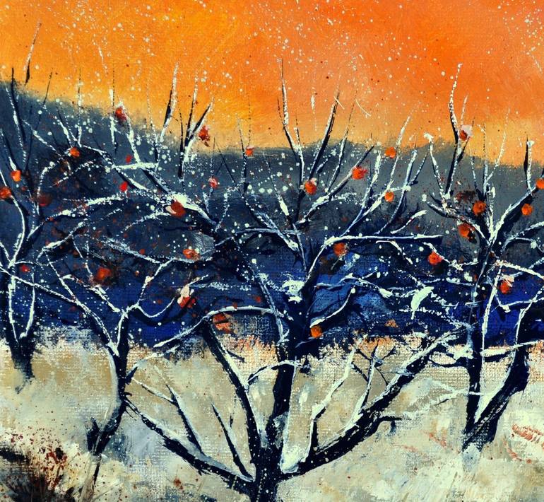 Original Impressionism Landscape Painting by Pol Ledent