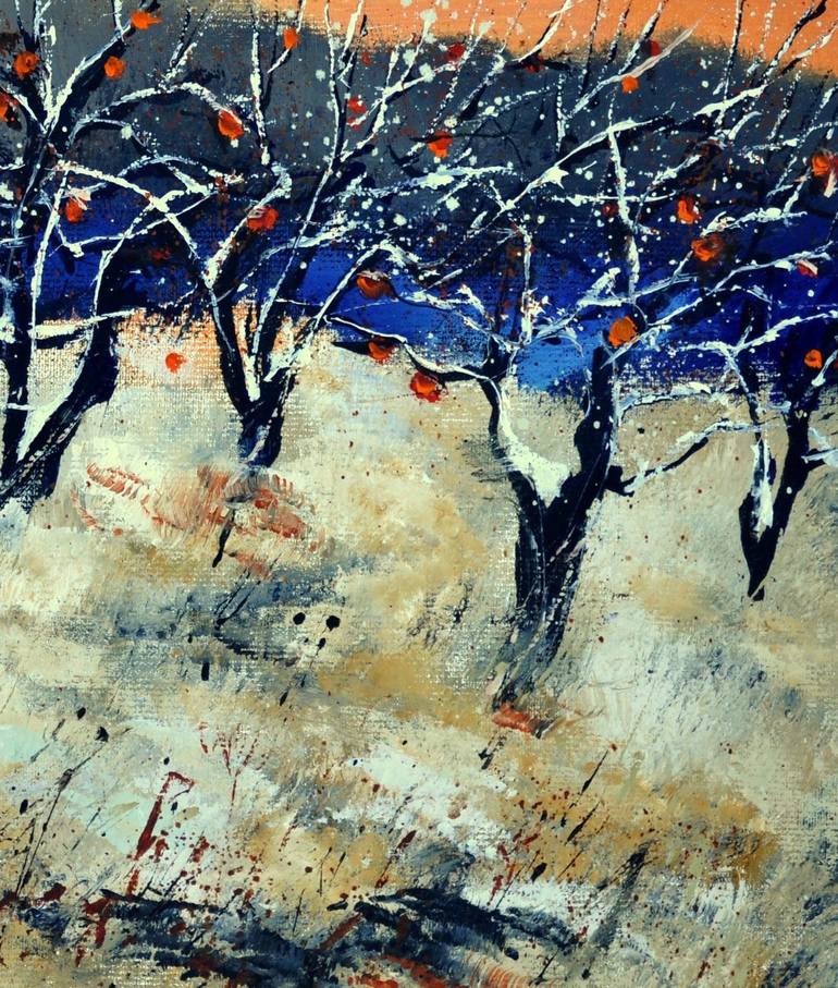 Original Impressionism Landscape Painting by Pol Ledent