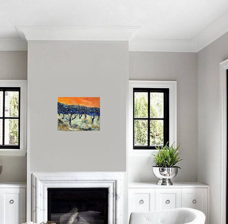 Original Impressionism Landscape Painting by Pol Ledent