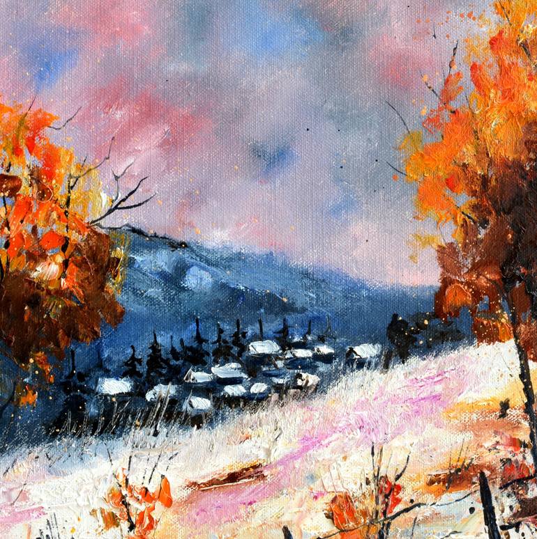 Original Impressionism Landscape Painting by Pol Ledent
