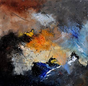 Original Abstract Paintings by Pol Ledent