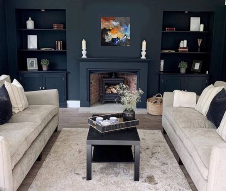 Original Abstract Painting by Pol Ledent