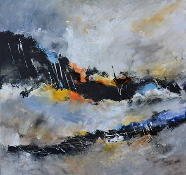 Original Abstract Paintings by Pol Ledent