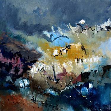 Original Abstract Paintings by Pol Ledent