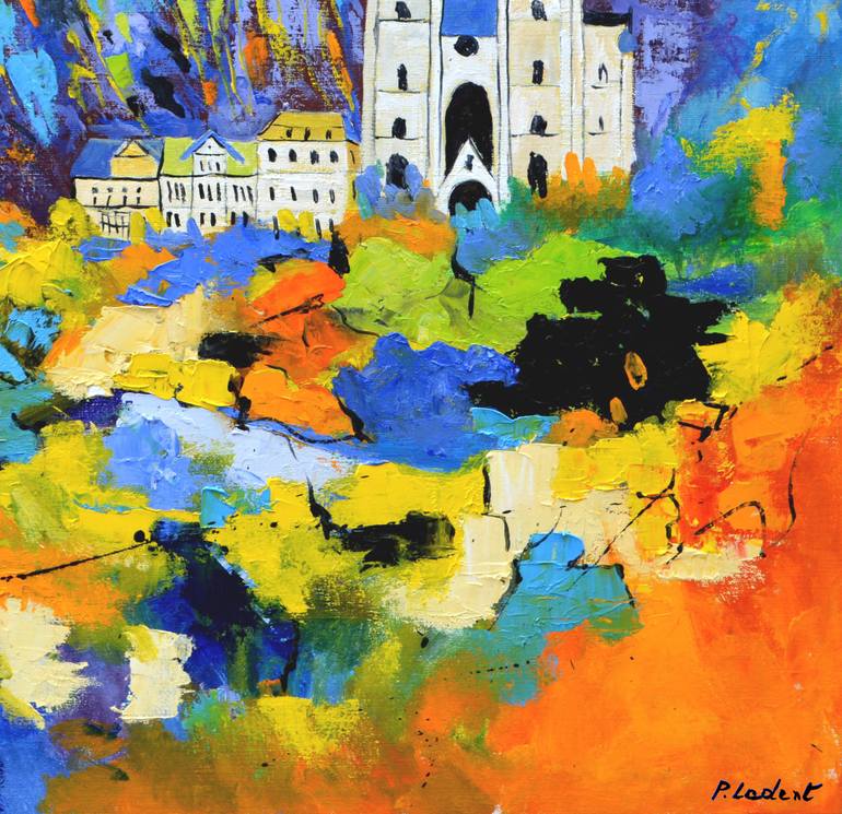 Original Impressionism Landscape Painting by Pol Ledent
