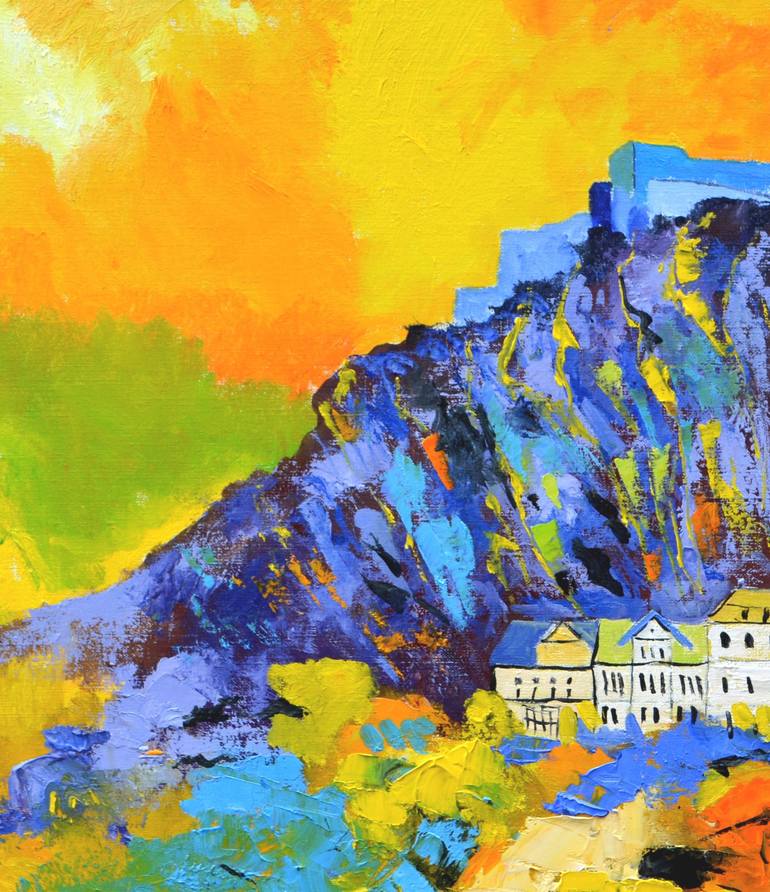 Original Impressionism Landscape Painting by Pol Ledent