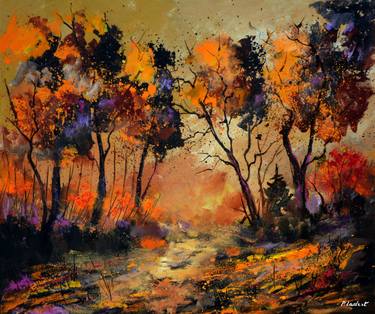 Original Impressionism Landscape Paintings by Pol Ledent