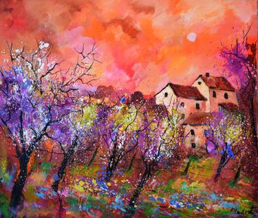 Original Impressionism Landscape Paintings by Pol Ledent