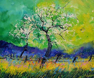 Original Impressionism Landscape Paintings by Pol Ledent