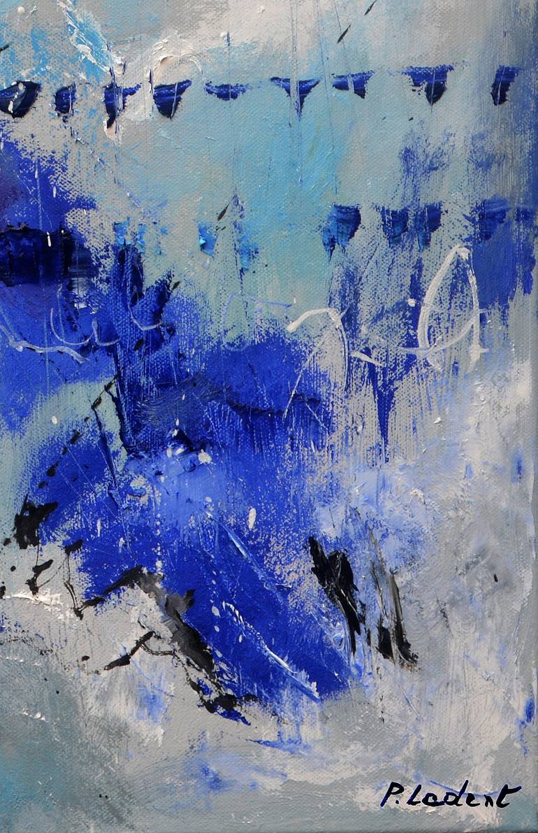 Original Abstract Painting by Pol Ledent